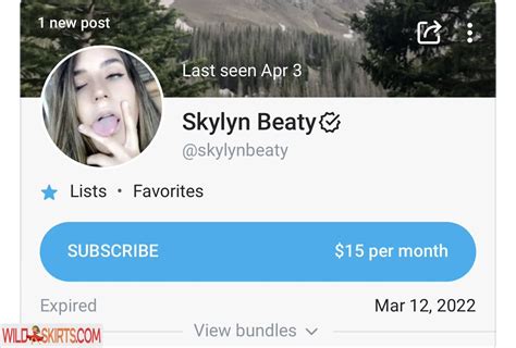 skylyn beaty naked|Skylyn Beaty Nude Leaked Pack